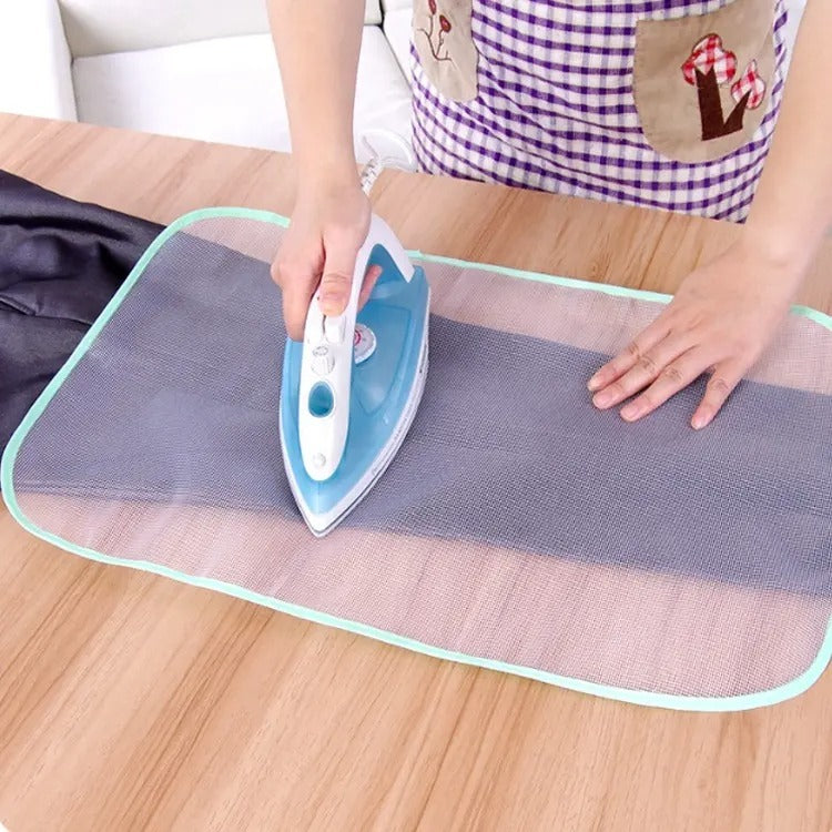 Alas Setrika Baju Anti Panas Ironing Mat Protective Cloth Tatakan Kain Jaring Mesh Heat Insulation Alas Pelindung Pelapis Gosokan Pakaian Anti Lengket Serbaguna