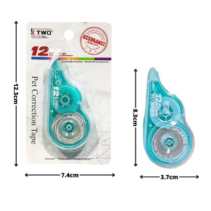 Tipe-X Roll / Correction Tape / Penghapus Pulpen TipeX Kertas Pita Koreksi Polos Gulungan Tidak Mudah Robek Alat Hapus Tulisan Pen Pena Perlengkapan Alat Tulis Kantor Sekolah Anak Remaja SD SMP SMA