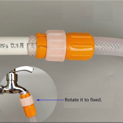 Konektor Selang Sambungan Kran Air Flexible / Alat Penyambung Pipa Kepala Keran Kamar Mandi Wastafel Toilet / Water Faucet Connection Hose Connector Adaptor Selang Anti Splash