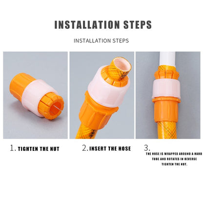 Konektor Selang Sambungan Kran Air Flexible / Alat Penyambung Pipa Kepala Keran Kamar Mandi Wastafel Toilet / Water Faucet Connection Hose Connector Adaptor Selang Anti Splash