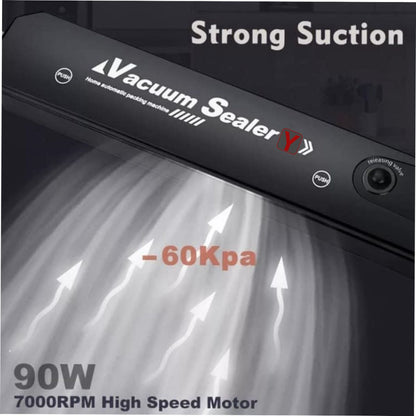 Vakum Sealer Makanan - Mesin Press Plastik Perekat Kemas Tutup Seal Tempel Lem Plastic Cemilan Frozen Food Daging Sayur Buah Bahan Masakan Tempat Penyimpanan Menyimpang Melindungi Mengemas Anti Bakteri Food Grade Vacuum Bag Kantong