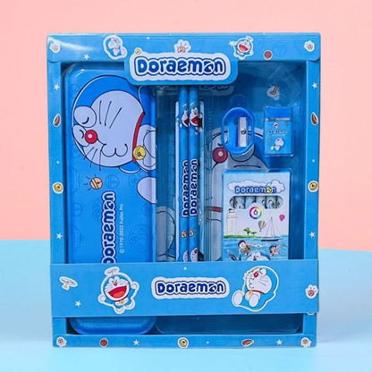 Set Alat Tulis 6pcs + Kotak Pensil Karakter Lucu / Paket Pencil Case Crayon Penggaris Rautan Penghapus Gambar Kartun / Mini Stationery Character 7 Pcs ATK Peralatan Menulis Anak Sekolah Hadiah Kado Ulang Tahun Souvenir Goody Bag TK SD Playgroup Pony Cars