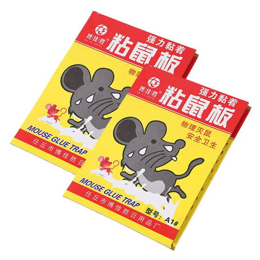 Lem Perangkap Tikus Model Buku / Alat Penangkap Pembunuh Pengusir Curut Kecoa Cicak Siap Pakai / Mouse Glue Trap / Papan Jebakan Pembasmi Hama Super Lengket Tanpa Bau Multifungsi