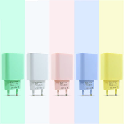 Adaptor Charger Macaron 3.1A Fast Charging - Kepala Batok Casan Kabel Charge Warna Pastel Soft Makaron Travel Adapter Colokan Hp Tablet Ipad Mofan Acc Accessories Mofana Mofanaccessories Accesories Termurah Grosir Dropship