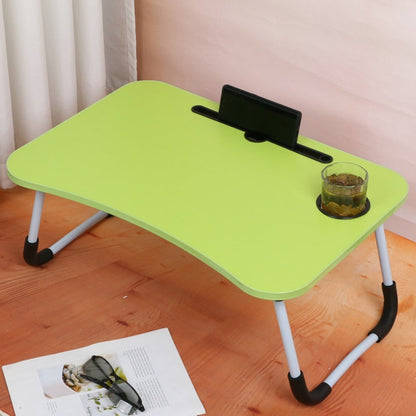 Meja Lipat Karakter / Folding Table dengan Slot Tempat Buku Tablet Hp Gelas Botol Anti Air Untuk Belajar Anak Kerja Menulis Menggambar Main Laptop Model Kartun Lucu / Alat Perlengkapan Sekolah Kantor PAUD TK SD SMP SMA Super Kokoh Meja Kasur Lantai Duduk