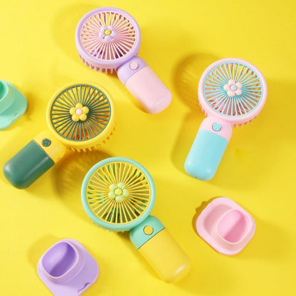 Kipas Angin Genggam Tangan Motif Bunga 2in1 + Holder Penyangga HP / Handy Mini Fan Portable Rechargeable Elektrik Karakter Lucu Travel Size Travelling Outdoor Konser Piknik Pantai Jogging CFD Jalan Luar Ruangan Make Up Skincare Kamar Emergency Multifungsi