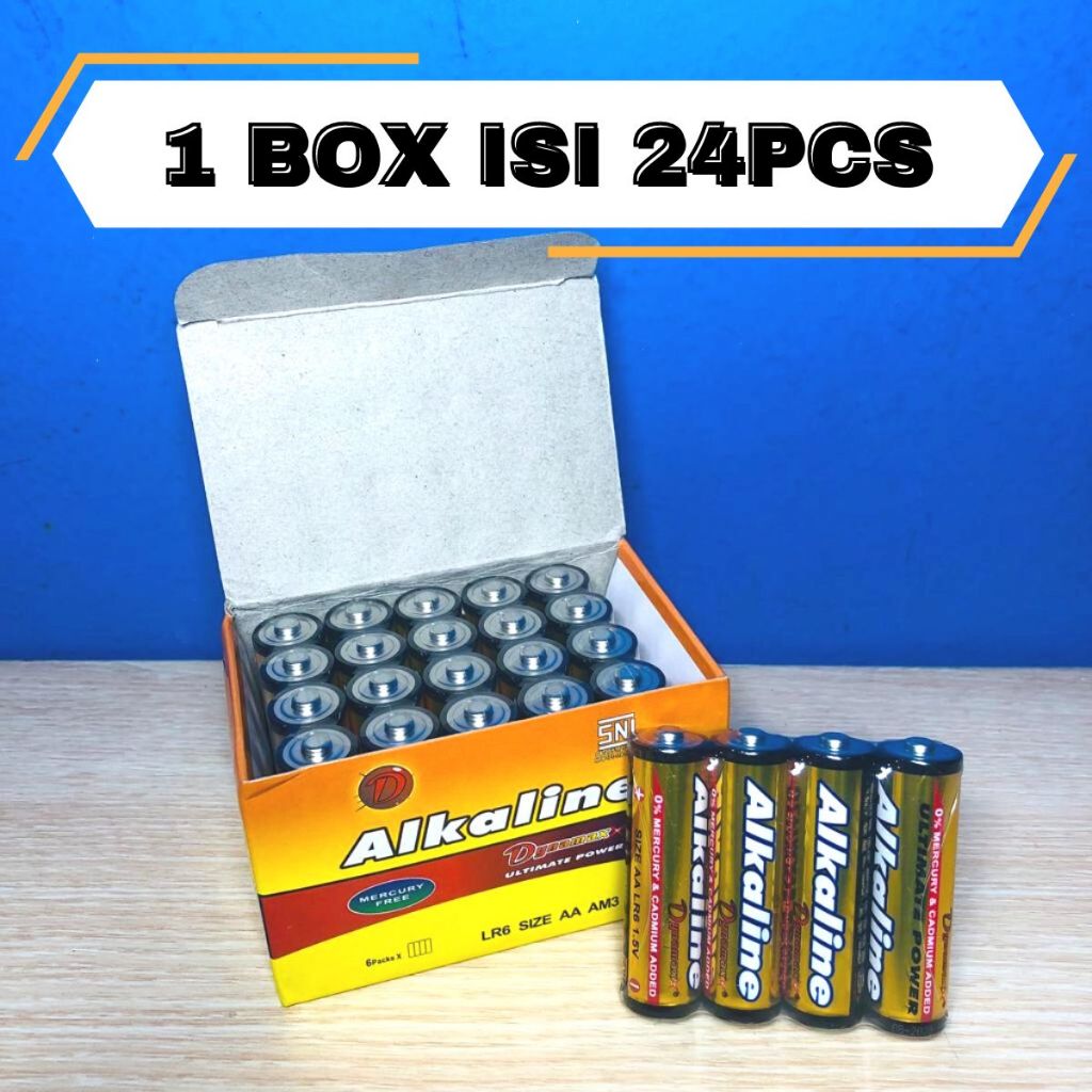 Baterai Alkaline AA Box Satuan / Battery Dynamax A2 1.5Volt Leak Protection Anti Bocor / Batu Batre Untuk Jam Dinding Remote TV Mainan / Batrai 1.5V Kualitas SNI Tahan Lama Untuk Perlatan Elekronik Serbaguna Termurah Murah Berkualiatas Mofan Acc