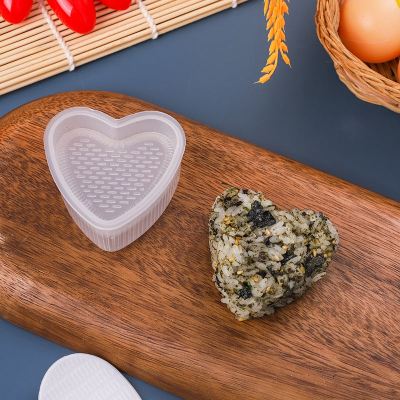 Cetakan Nasi Bento Karakter / Rice Mold Transparan BPA FREE Alat Bantu Pembentuk Onigiri Makanan Manual Press Tekan Ala Korea Jepang Sushi Maker Pencetak Anti Lengket