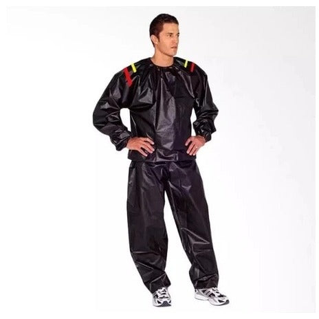 Baju Sauna Suit Satu Set Size XL XXL Pelangsing Jogging Olahraga Baju Sauna Sauna Suit