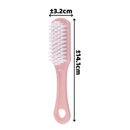 Sikat Gagang Serbaguna / Alat Gosok Pembersih Sepatu Baju Pakaian Lantai Dinding Kamar Mandi Toilet Dapur Wastafel / Bathroom Brush With Handle / Sikat Bulu Tebal Pengangkat Kotoran Anti Noda Multifungsi