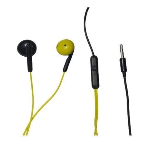 Headset Wired R-1000 Earphones Handsfree Stereo Extra Bass With Microphone Jack 3.5mm Mofan Acc Mofana Mofanaccessories Aksesoris Accesories