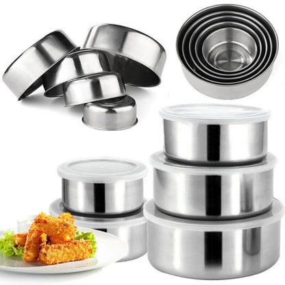 Rantang 5 Susun Stainless Steel Polos Dengan Tutup Plastik / Fresh Box Wadah Bekal 5in1 Penutup Rapat Kedap Udara Anti Tumpah / Tempat Penyimpanan Makanan Lauk Sayur Buah Kue Snak Food Grade Souvenir Hadiah Pernikahan Arisan Tukar Kado Gift Multifungsi