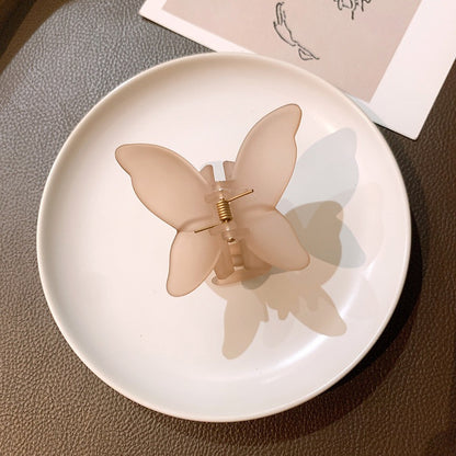 Jedai Rambut Bentuk Kupu-kupu / Butterfly Hair Clip Jepit Hiasan Kepala Anak Perempuan Ala Korea Warna Lucu / Aksesoris Fashion Import Jepitan Korean Style Bahan Tebal Anti Patah Styling Clip Acc Wanita Anak Dewasa Simple Elegan Jepital Mandi Model