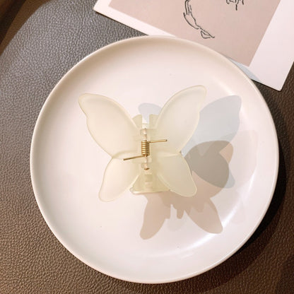 Jedai Rambut Bentuk Kupu-kupu / Butterfly Hair Clip Jepit Hiasan Kepala Anak Perempuan Ala Korea Warna Lucu / Aksesoris Fashion Import Jepitan Korean Style Bahan Tebal Anti Patah Styling Clip Acc Wanita Anak Dewasa Simple Elegan Jepital Mandi Model