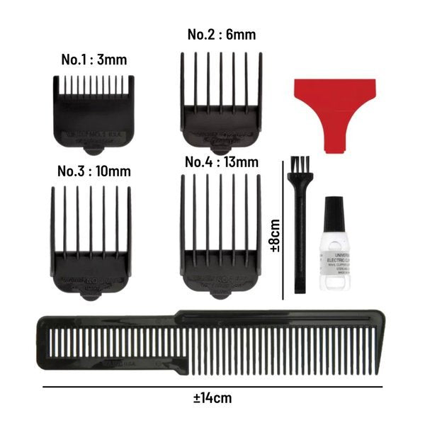 Alat Cukur Rambut Elektrik Mesin Cukuran Pemangkas Pemotong Rambut Jenggot Portable Profesional Hair Clipper Set