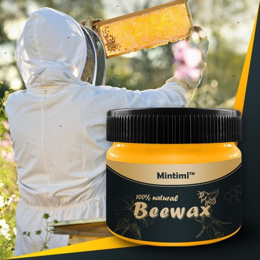 Gel Pelitur Pengkilat Kayu Beewax Polish / Lilin Pembersih Pengkilap Furniture Wood Seasoning Gel Lebah Alami Pelapis Pelindung Poles Furnitur Perawatan Kursi Meja Lemari Lantai Kayu Serbaguna