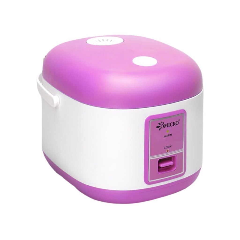 Magic Com 1.2L Omicko / Rice Cooker Mesin Penanak Nasi Rebus Kukus Ukuran 1.2 Liter Anti Lengket Multifungsi