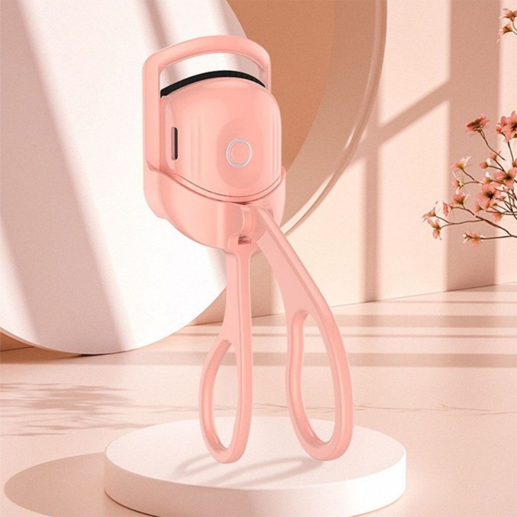 Penjepit Bulu Mata Elektrik USB Portable / Electric Eyelash Curler Long-lasting Hold / Alat Bantu Pelentik Bulumata Sisi Karet Rechargeable / Aplikator Pengeriting Eyelash Awet Tahan Lama Panjang Tambah Volume Aksesoris Kecantikan Alat Makeup