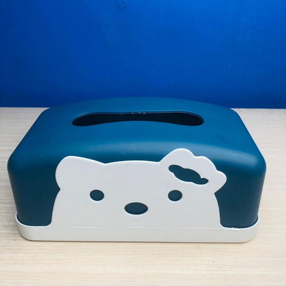 Tempat Tisu Karakter Lucu / Tissue Box Wadah Penyimpana Kertas Selampe Untuk Ruang Tamu Dapur Kamar Mandi Toilet Mobil Anti Patah / Kotak Tissu Praktis Perlengkapan Rumah Tangga Minimalis Multifungsi