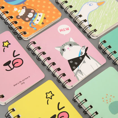 Notebook Cute Character A7 Portable / Buku Catatan Bergaris Mini Diari Pengingat Tugas Anak Dewasa / Scrapbook Simple Aesthetic Motif Lucu Imut / Jurnal Harian Perlengkapan Sekolah Kuliah Kantor Hadiah Kado Souvenir Goody Bag Ulang Tahun Karakter Bergaris