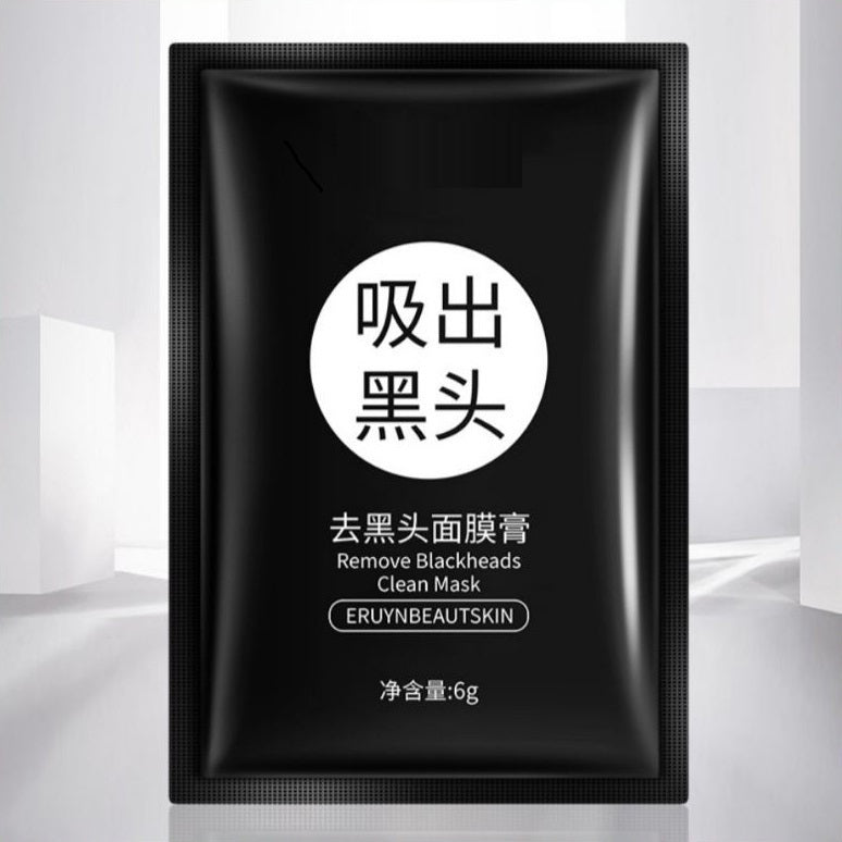 Masker Komedo Sachet 6gr Peel Off Mask / Masker Lumpur Facial Pengangkat Komedo Kulit mati Black Head / Remove Blackhead Activated Charcoal 6Gram / Masker Perawatan Wajah Pelembab Kulit Muka Penghilang Kulit Kasar Titik Gelap Anti Jerawat