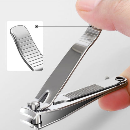 Gunting Kuku Jumbo Stainless Steel Anti Slip Anti Karat / Alat Potong Kuku Ukuran Besar Warna Silver / Nail Clipper Jepitan Kuku Kaki Tangan Super Tajam / Manicure Pedicure Alat Perawatan Tangan Untuk Souvenir Pernikahan Multifungsi