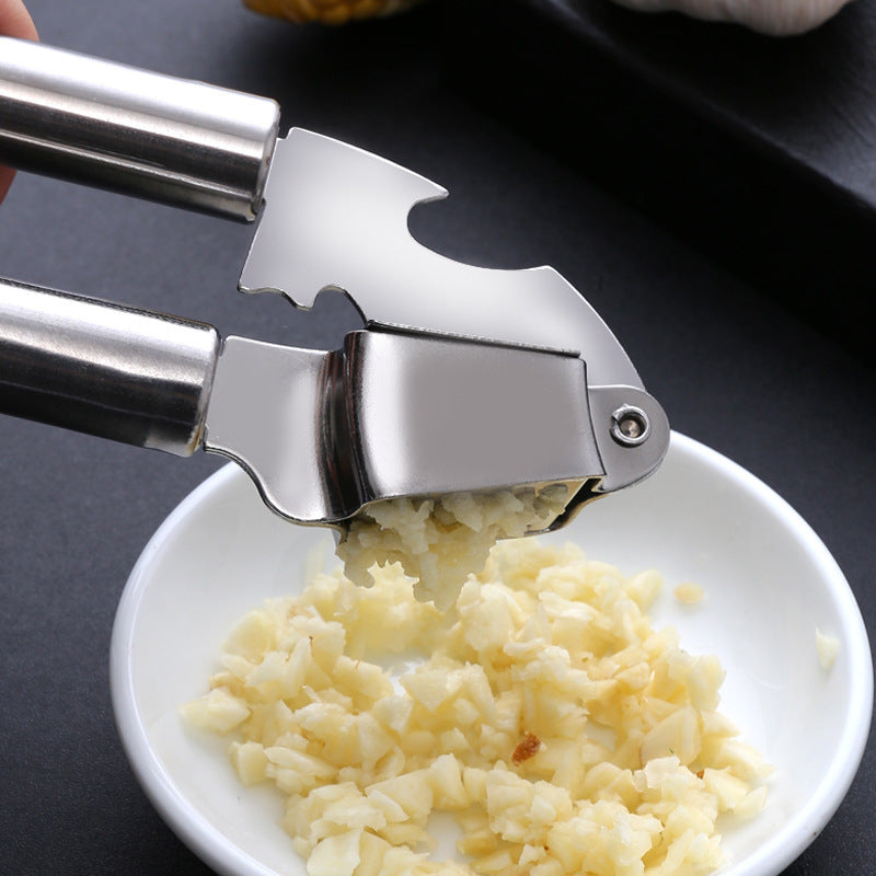 Alat Penghancur Bawang Putih Merah Kitchen Stainless Steel Garlic Pressure Cincang Penghalus Bumbu Dapur Jepit Parut