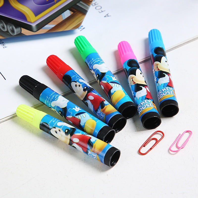 Crayon Set Karakter 46 Pcs - Peralatan Menggambar Mewarnai Isi 46pcs Krayon Pencil Warna Cat Air Spidol Box Kartun Lucu Paket Kit Supplies Painting Set Alat Tulis Seni Lukis Perlengkapan Sekolah Edukasi Anak Bermain Belajar Hadiah Kado Ulang Tahun SD PAUD