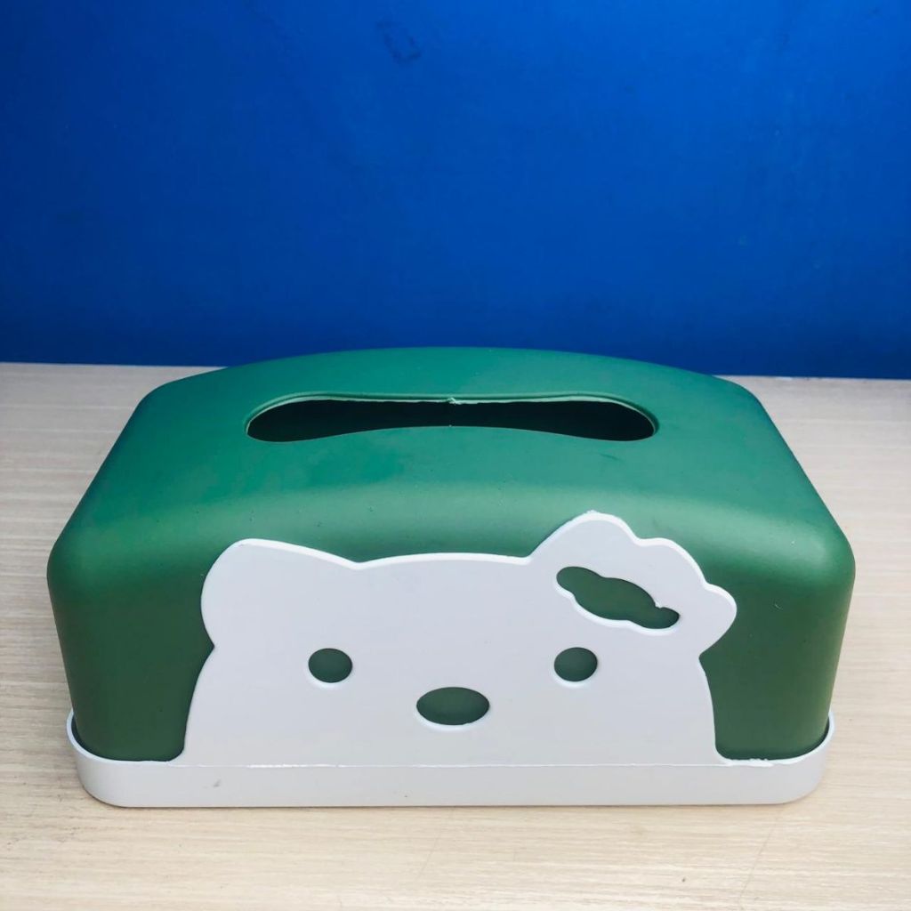 Tempat Tisu Karakter Lucu / Tissue Box Wadah Penyimpana Kertas Selampe Untuk Ruang Tamu Dapur Kamar Mandi Toilet Mobil Anti Patah / Kotak Tissu Praktis Perlengkapan Rumah Tangga Minimalis Multifungsi