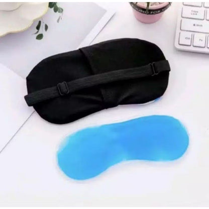 Penutup Mata Karakter Ekspresi / Sleeping Eye Mask / Masker Tutup Kantung Tidur Motif Boneka Lucu Bahan Halus Lembut / Eye Cover Cute Dengan Es Gel Pendingin Panas Rileksasi Untuk Travelling Pesawat Kereta Mobil Multifungsi