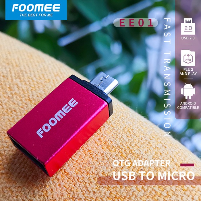 Foomee EE01 OTG Adapter Micro USB 2.0 Converter Micro Fast Transmission