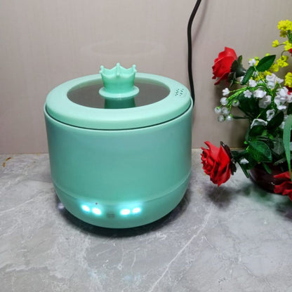 Mini Rice Cooker Elektrik 1.8L / Magic Com Touch Screen 450Watt Portable / Alat Masak Penanak Nasi Sayur Hot Pot Rebus Kukus Soup Shabu Steamboat Bubur Serbaguna / Panci Listrik Ala Korea Jepang Stainless Anti Lengket Multifungsi