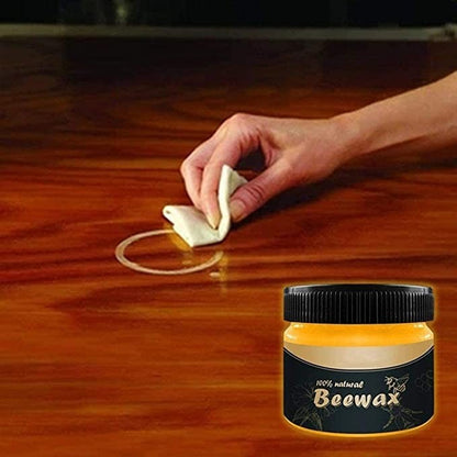 Gel Pelitur Pengkilat Kayu Beewax Polish / Lilin Pembersih Pengkilap Furniture Wood Seasoning Gel Lebah Alami Pelapis Pelindung Poles Furnitur Perawatan Kursi Meja Lemari Lantai Kayu Serbaguna