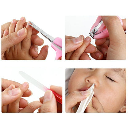 Baby Care Nail Kit Set Alat Perawatan Bayi 10in1 / Infant Healthcare Grooming 10 pcs Thermometer Sisir Gunting Pembersih Kuku Serbaguna / Set Perlengkapan Bayi Baru Lahir Kado Lahiran Newborn Gift Termurah Berkualitas