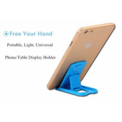 Stand Card Holder Lipat Mini / Dudukan HP Lipat Universal Model Kartu Foldable / Alat Sandaran Penyangga Handphone Portable Super Kokoh