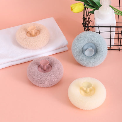 Spons Mandi Jaring Lembut Bentuk Bola Gosok Busa / Bath Ball Body Scrubber Shower Puff Tebal / Alat Bantu Pembersih Penggosok Kotoran Daki Badan Kaki Tangan Serbaguna / Sponge Sikat Punggung Foam Maker Multifungsi Mofan Acc Accessories Mofanaccessories