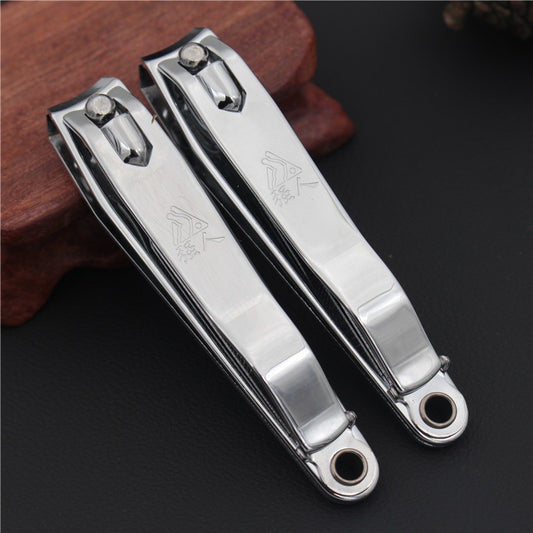 Gunting Kuku Jumbo Stainless Steel Anti Slip Anti Karat / Alat Potong Kuku Ukuran Besar Warna Silver / Nail Clipper Jepitan Kuku Kaki Tangan Super Tajam / Manicure Pedicure Alat Perawatan Tangan Untuk Souvenir Pernikahan Multifungsi