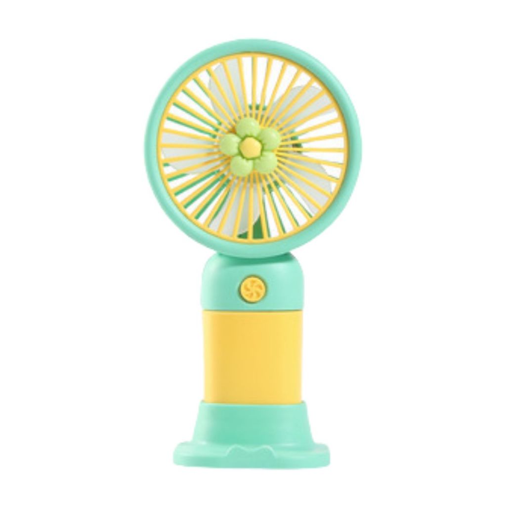 Kipas Angin Genggam Tangan Motif Bunga 2in1 + Holder Penyangga HP / Handy Mini Fan Portable Rechargeable Elektrik Karakter Lucu Travel Size Travelling Outdoor Konser Piknik Pantai Jogging CFD Jalan Luar Ruangan Make Up Skincare Kamar Emergency Multifungsi