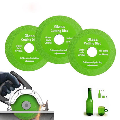 Mata Gerinda Pemotong Kaca Keramik Garnit Marmer Batu Akik Bevel Ubin Ketebalan 1mm Ultra Tipis Roda Cakram / Penghalus Pinggiran Pengasah Penajam Pisau Gergaji / Glass Cutting Grinding Disc Diamond Blade Presisi Circular Saw Alat Potong Baja Anti Karat