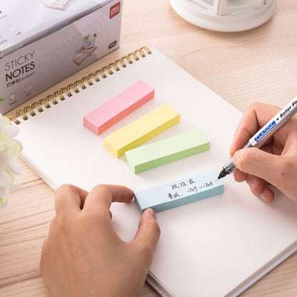 Sticky Note Index 76x76MM 100 Lembar / Kertas Catatan Kecil Untuk Pembatas Halaman Pengingat Tugas Sekolah Pekerjaan Job Reminder / Mini Notes Stick Paper / Memo Pesan Tempel Halaman Buku Meja Kerja Komputer Telepon Warna Macaron Pastel Soft Colour