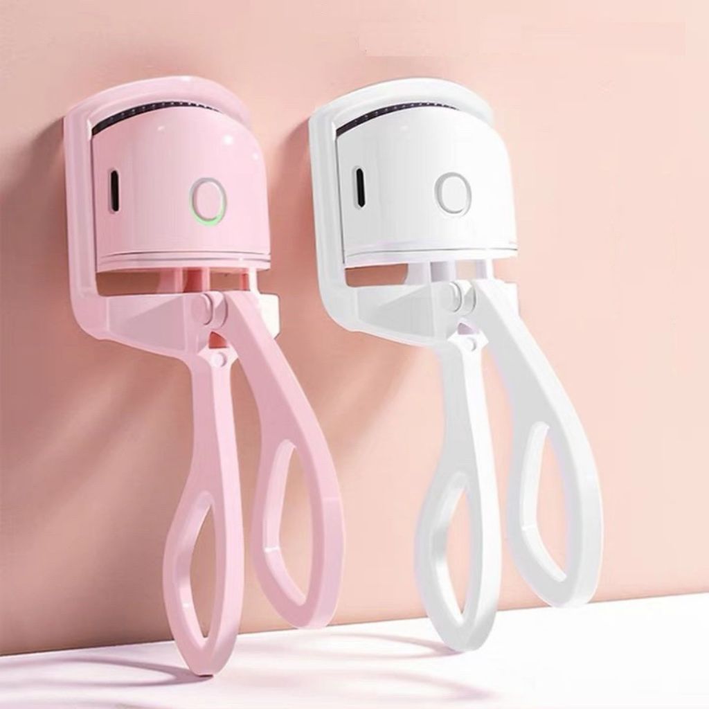 Penjepit Bulu Mata Elektrik USB Portable / Electric Eyelash Curler Long-lasting Hold / Alat Bantu Pelentik Bulumata Sisi Karet Rechargeable / Aplikator Pengeriting Eyelash Awet Tahan Lama Panjang Tambah Volume Aksesoris Kecantikan Alat Makeup