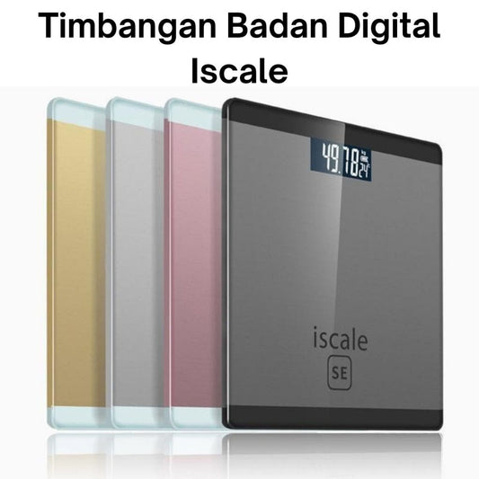 Timbangan Badan Digital / Timbangan Digital / Timbangan Digital Badan (Berat Maksimal 180kg)