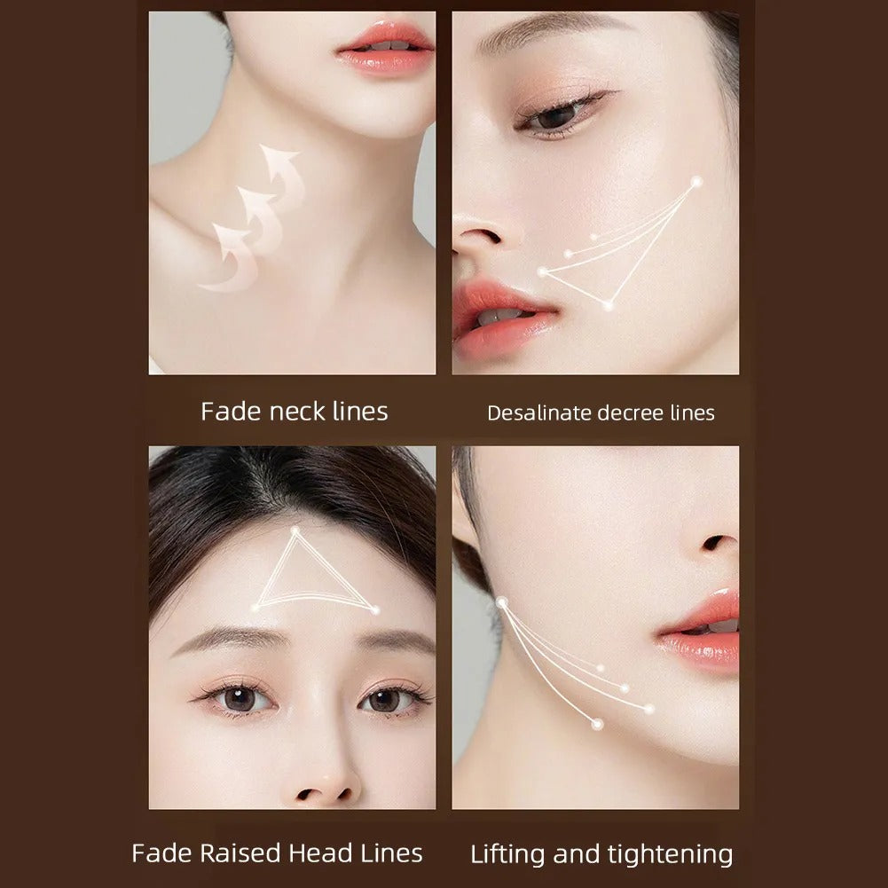 Alat Pijat Pengencang Kulit Wajah Leher Mata Getaran Elektrik / Neck Eye Face Double Chin Massager Setrika Wajah Penirus Mengangkat Mengencangkan Muka / Alat Facial Stimulasi Skincare Perawatan Kecantikan Penyamar Kerutan Anti Penuaan Dini Multifungsi