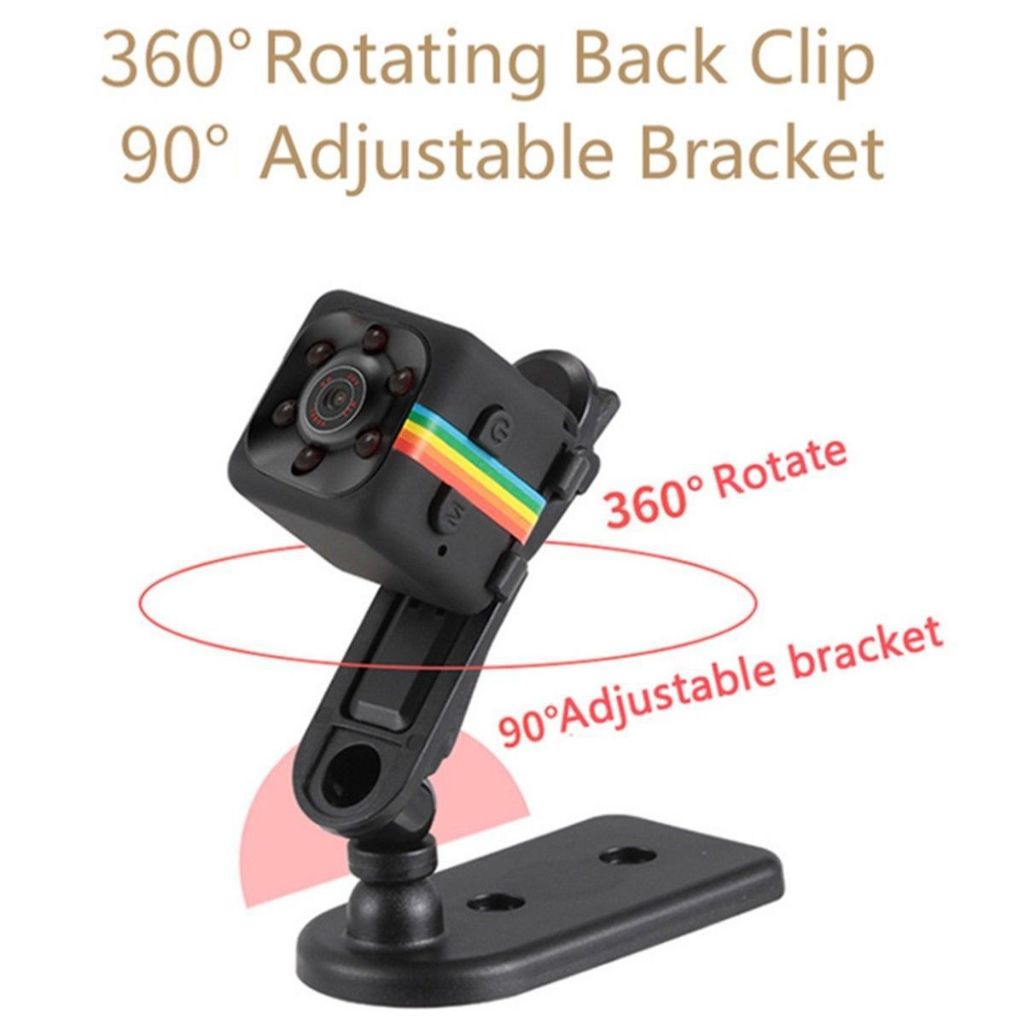Spy Camera Mini DVR SQ11 / Kamera Action Video Recorder Sport SQ-11 Full HD 1080P 12MP Night Vision Murah