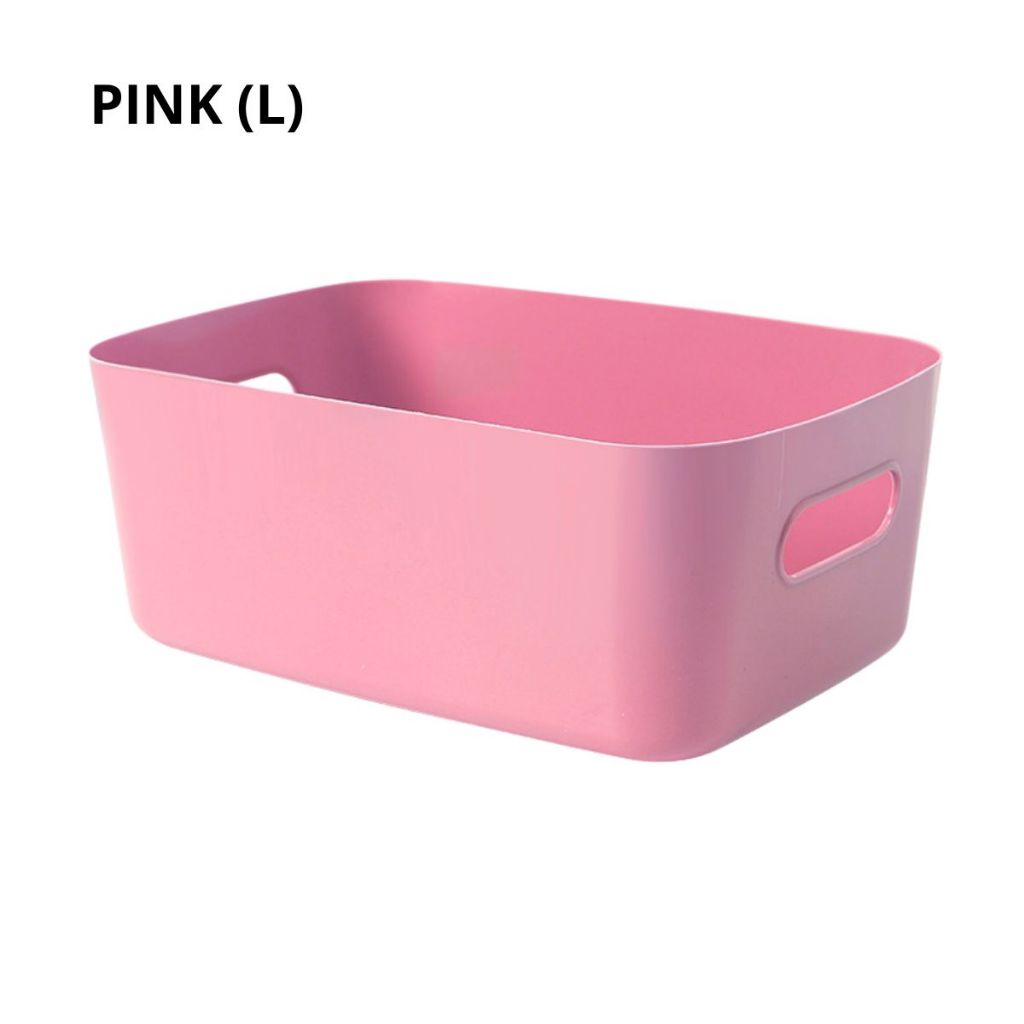 Kotak Penyimpanan Serbaguna | Storage Box | Container Makanan Keranjang Plastik Tempat Kosmetik Bumbu Snack Multifungsi