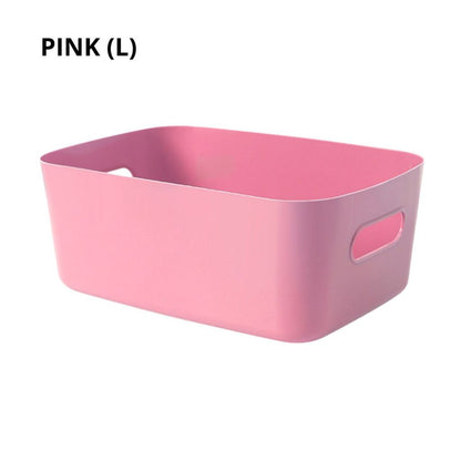 Kotak Penyimpanan Serbaguna | Storage Box | Container Makanan Keranjang Plastik Tempat Kosmetik Bumbu Snack Multifungsi