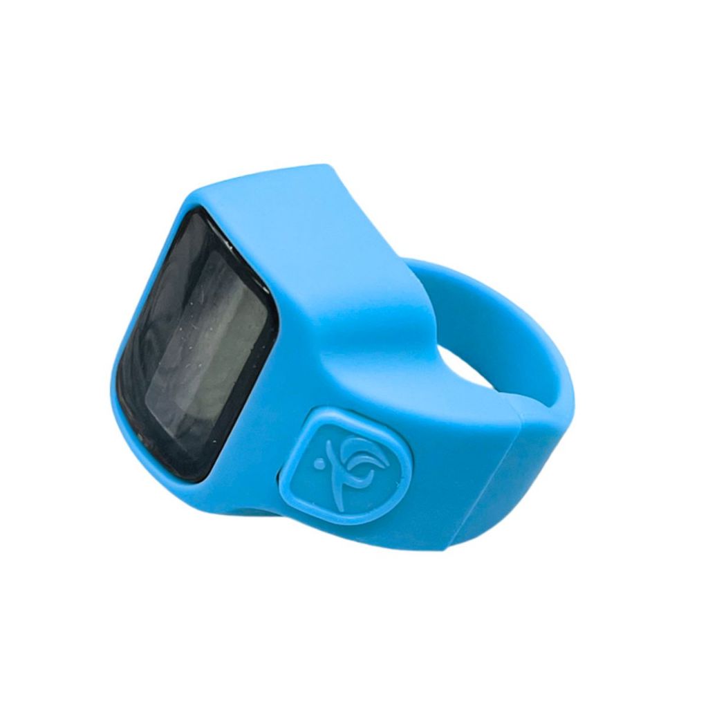 Cincin Tasbih Digital LED / Finger Counter Ring Mini / Penghitung Dzikir Portable Tally Modern Elegan