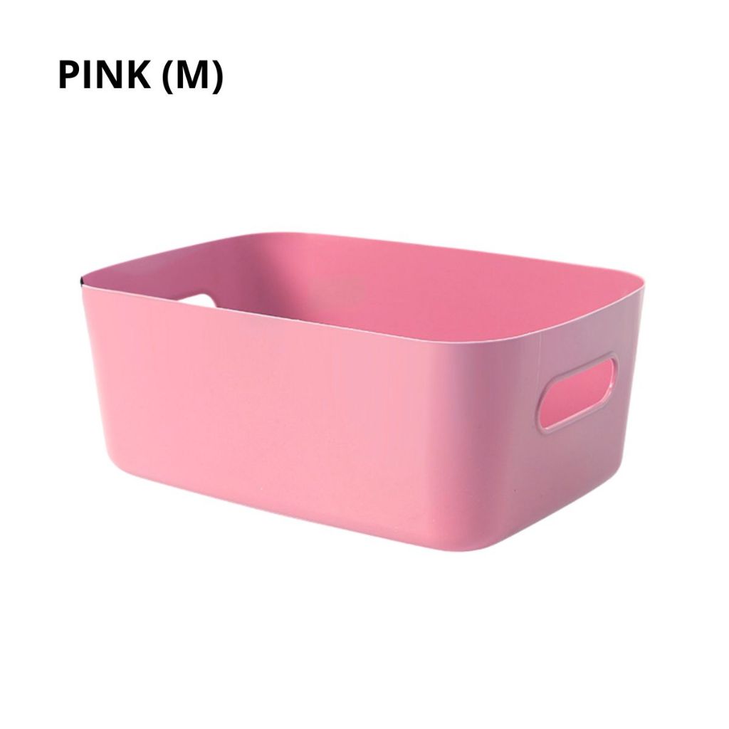 Kotak Penyimpanan Serbaguna | Storage Box | Container Makanan Keranjang Plastik Tempat Kosmetik Bumbu Snack Multifungsi