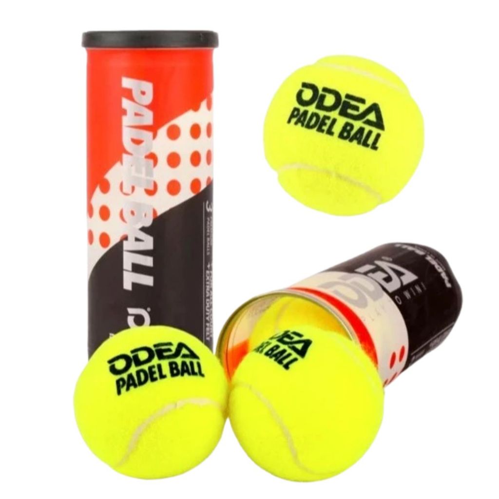 Padel Ball ODEA 3pcs / Bola Tennis Ringan Original Kualitas Premium untuk Latihan & Pertandingan