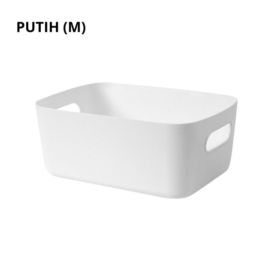 Kotak Penyimpanan Serbaguna | Storage Box | Container Makanan Keranjang Plastik Tempat Kosmetik Bumbu Snack Multifungsi